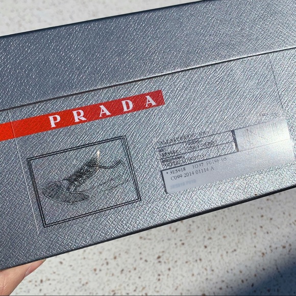 NIB Authentic Prada Vittelo Soft 3 Leather Sneaker - Picture 11 of 12